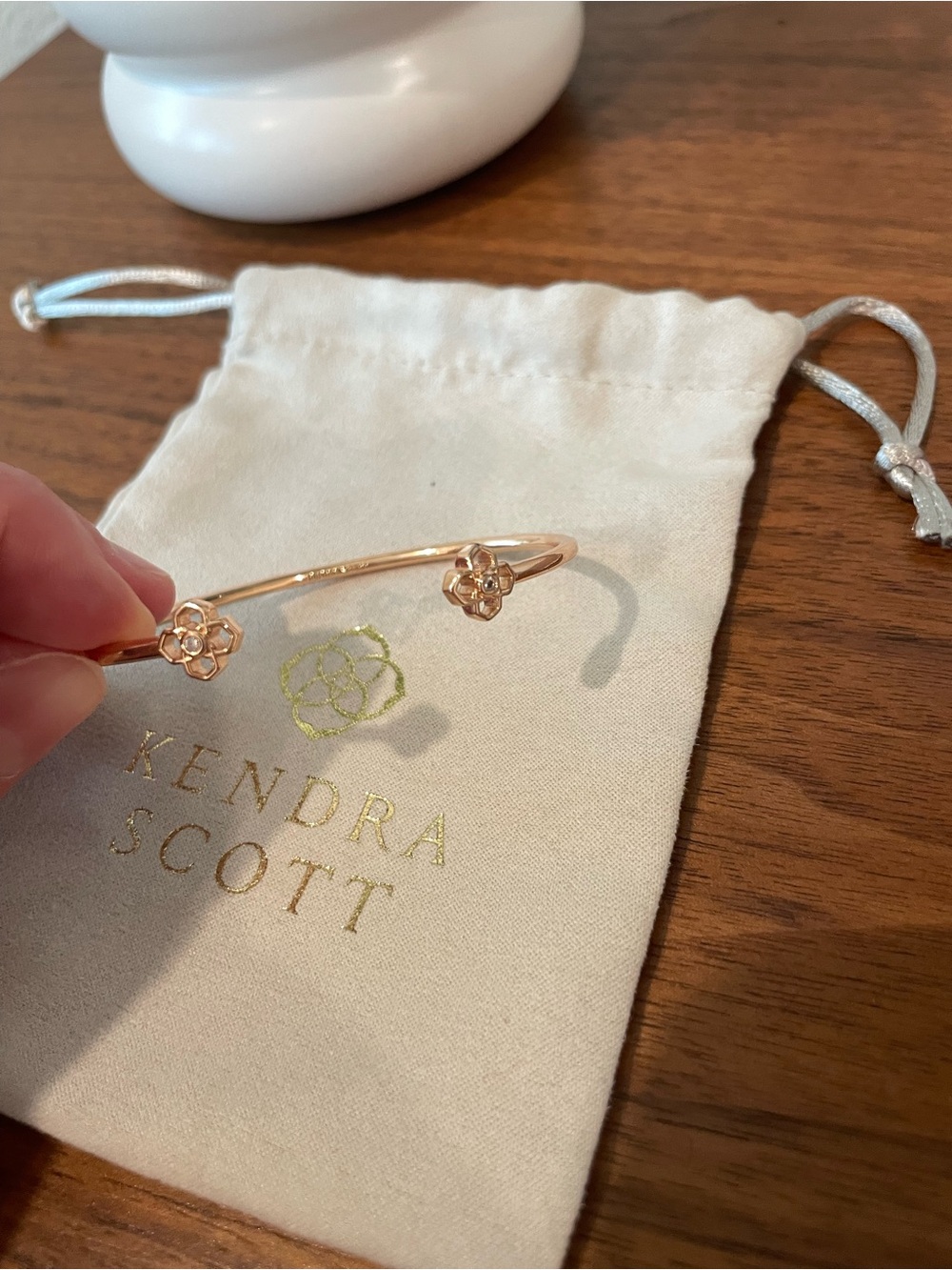 Kendra Scott Rose Gold Rue Cuff - Picture 2 of 2